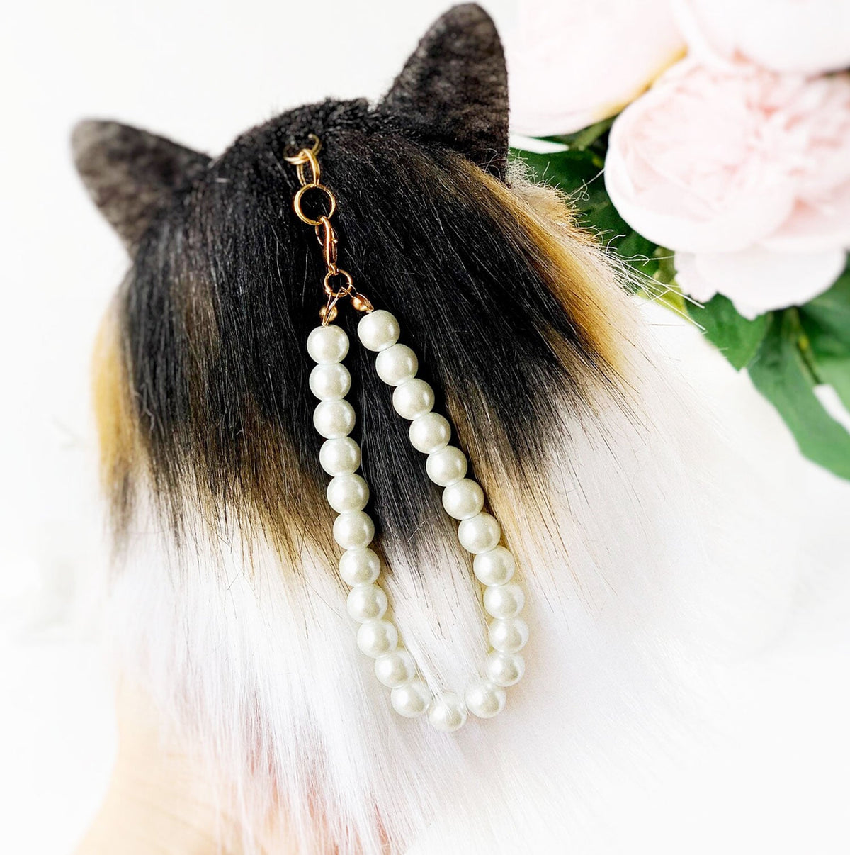 Felt Cat Key Chain