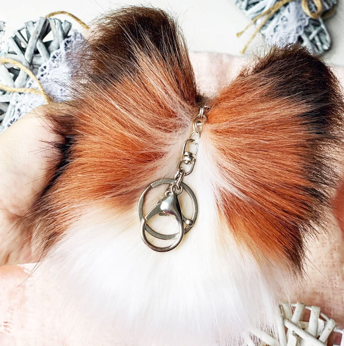 Felt Dog Brooch from Photos - Spitz