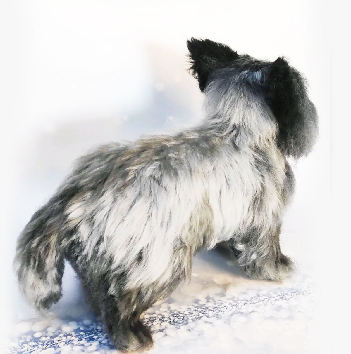 Felt Dog Statue from Photos - Cairn Terrier