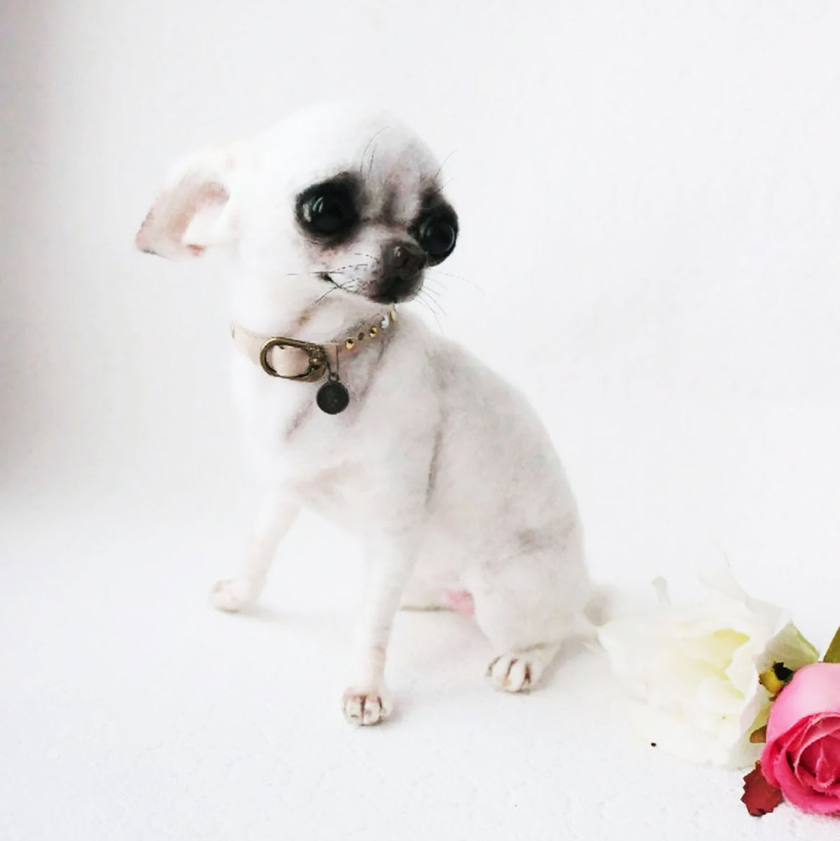 Custom Felt Chihuahua from Photo