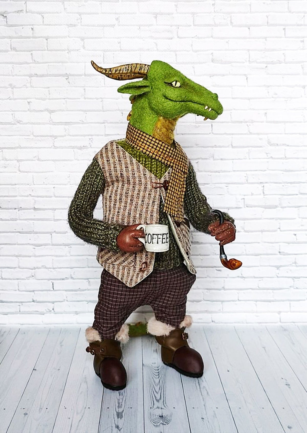 Felt Fairytale Creature - DRAGON