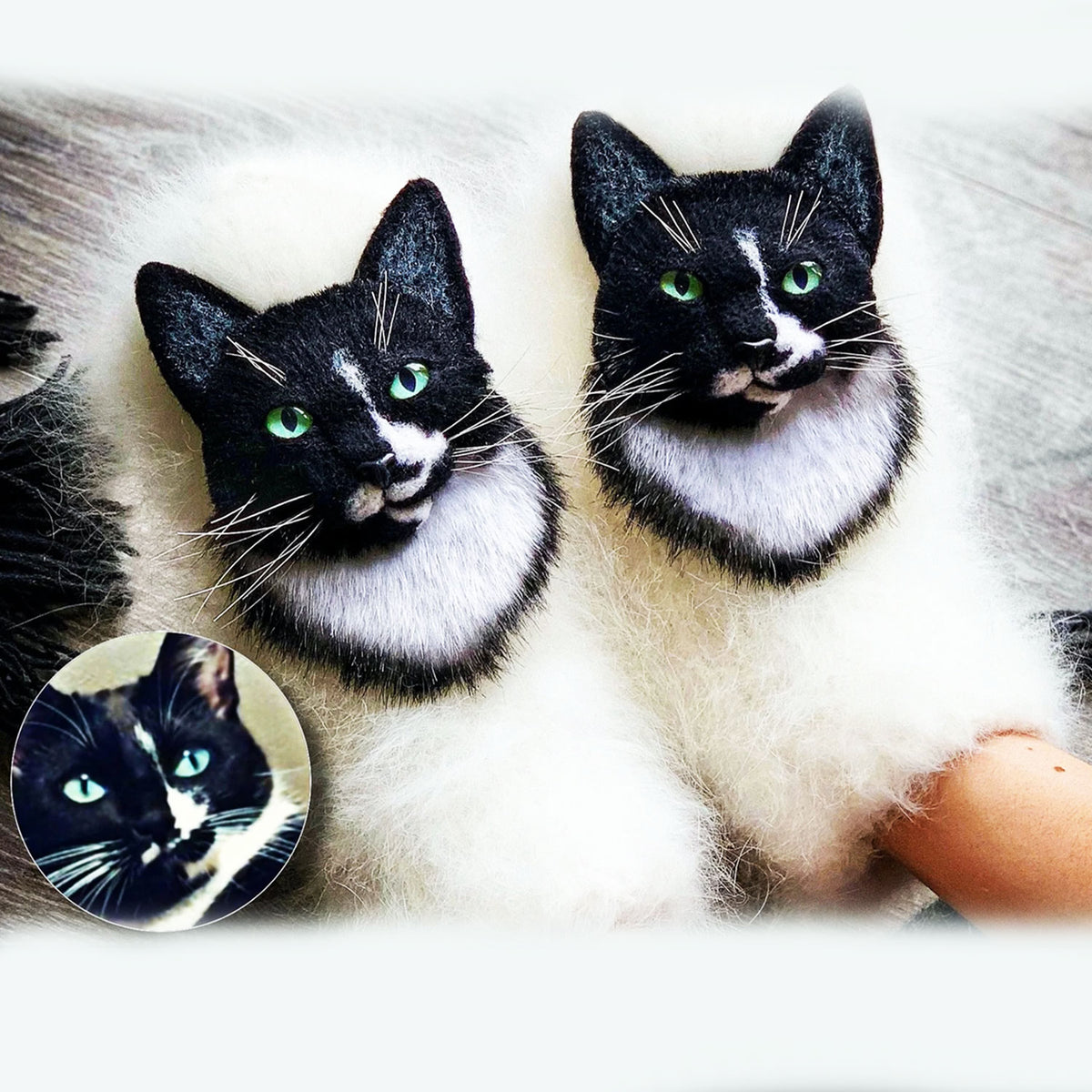 3D Custom Cat Mittens from Photo - Pet Universe