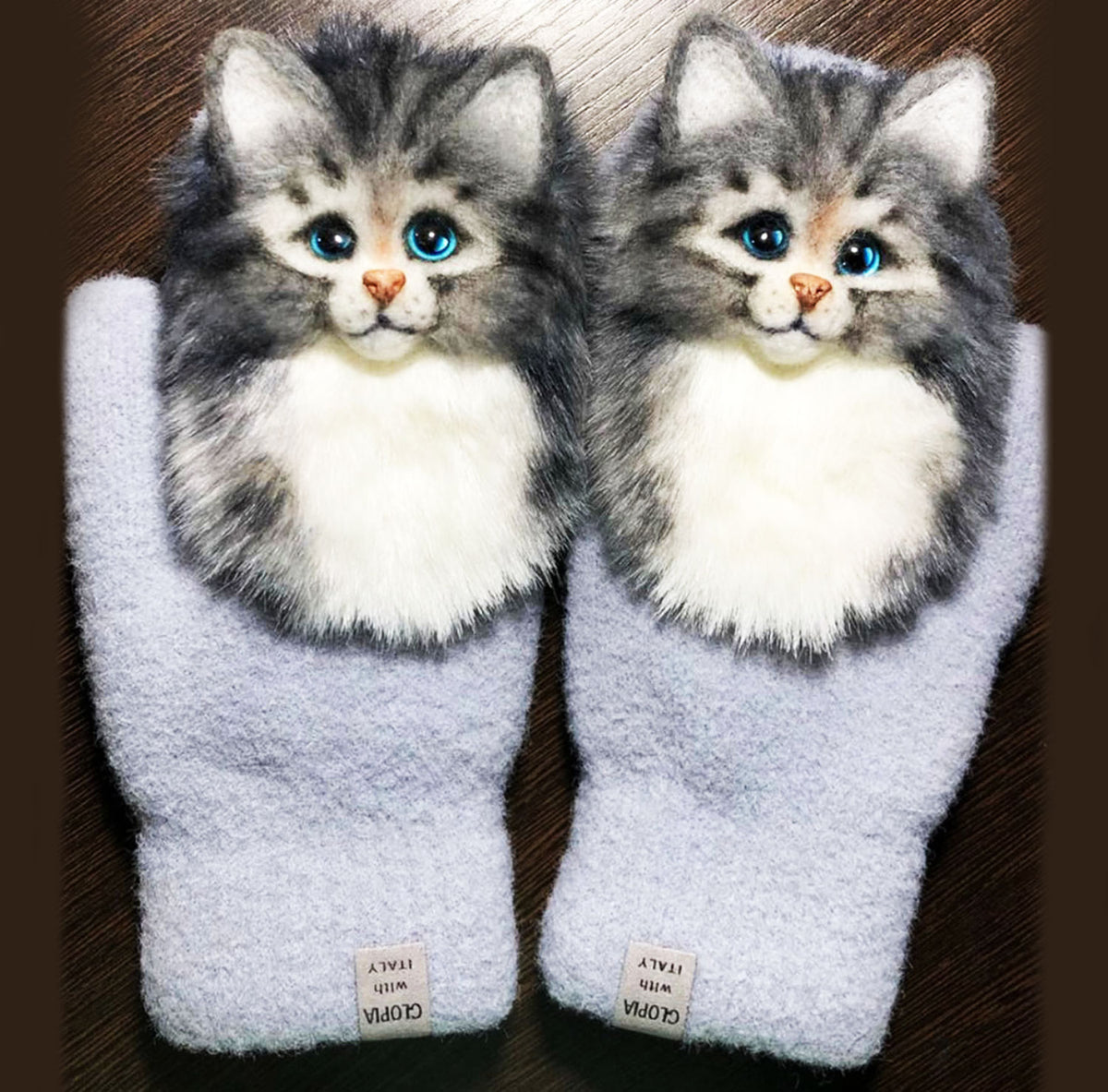 3D Custom Cat Mittens from Photo - Pet Universe