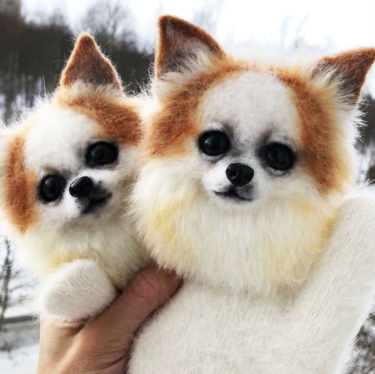 3D Custom Dog Mittens from Photo - Pet Universe