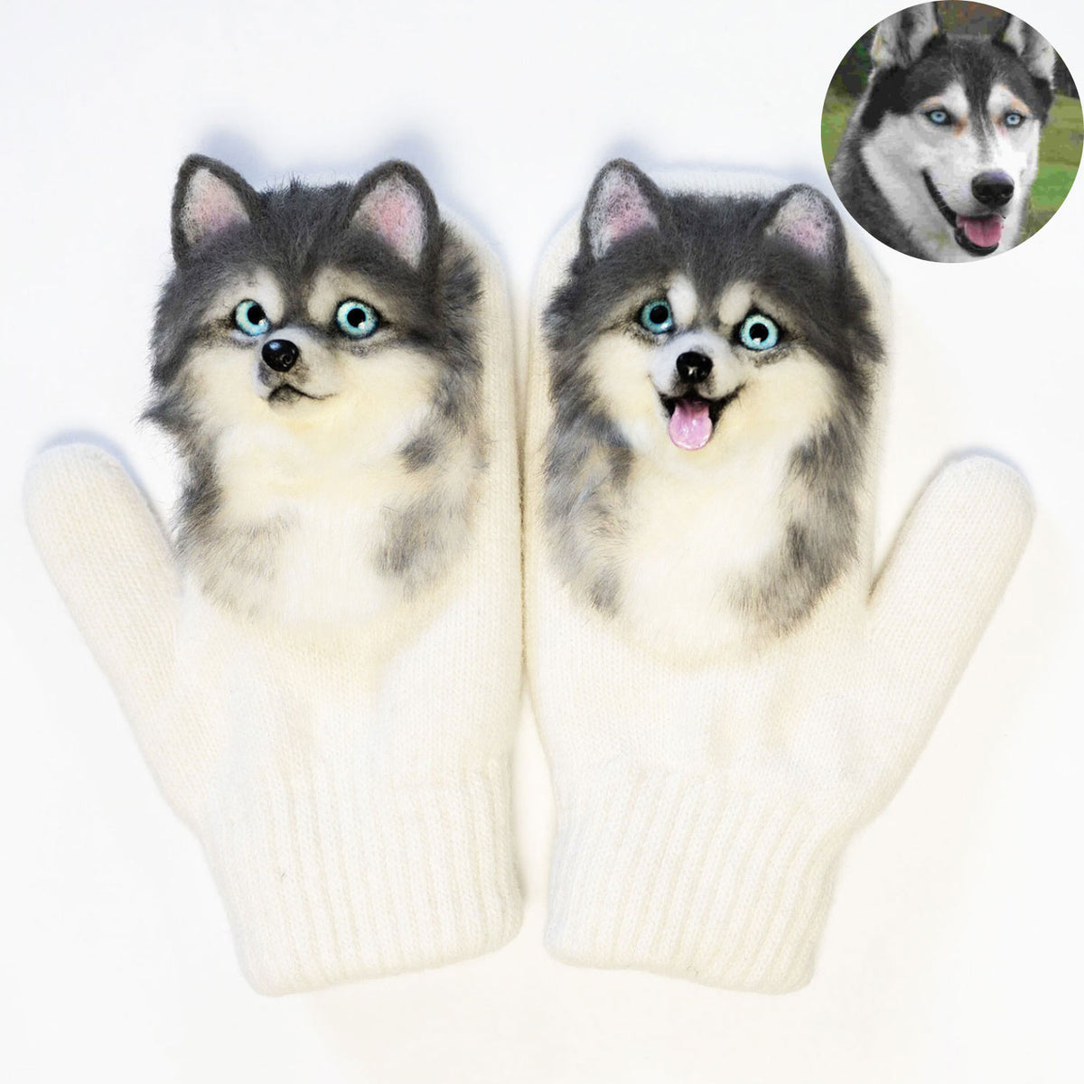 3D Custom Dog Mittens from Photo - Pet Universe