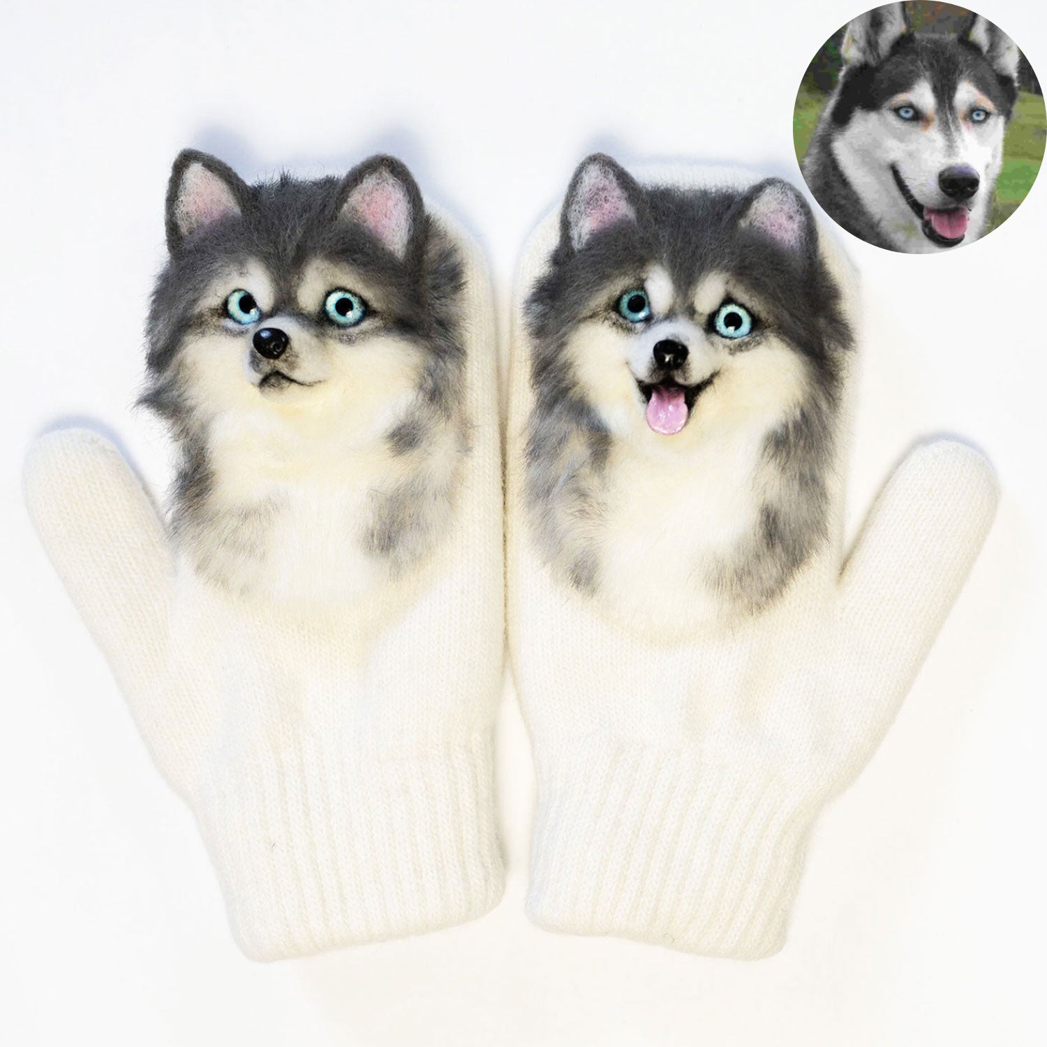 3D Custom Dog Mittens from Photo - Pet Universe