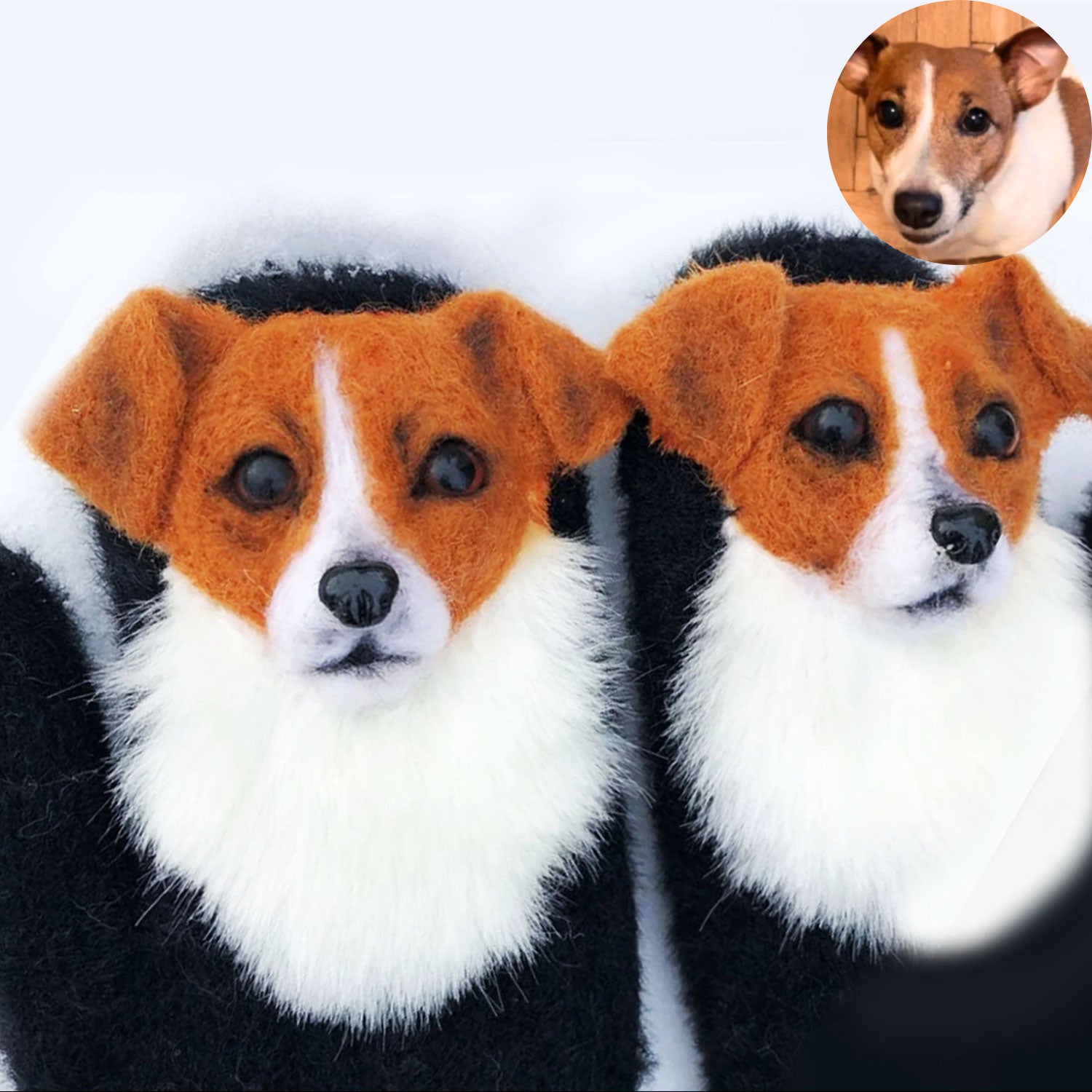3D Custom Jack Russel Dog Mittens from Photo - Pet Universe