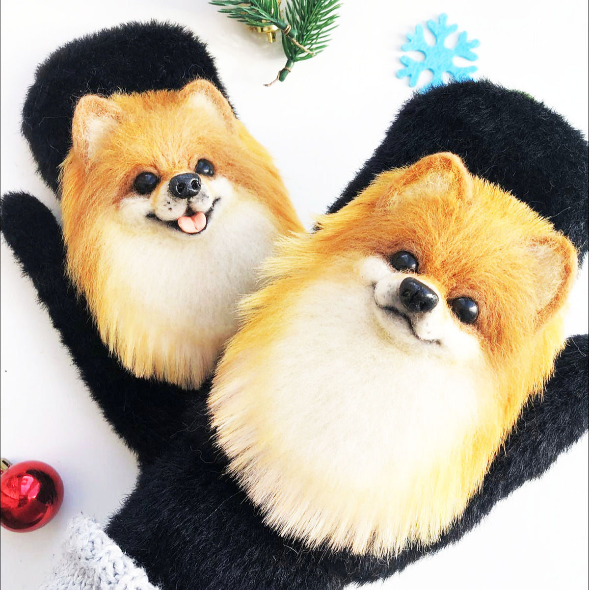 3D Custom Dog Mittens from Photo - Pet Universe