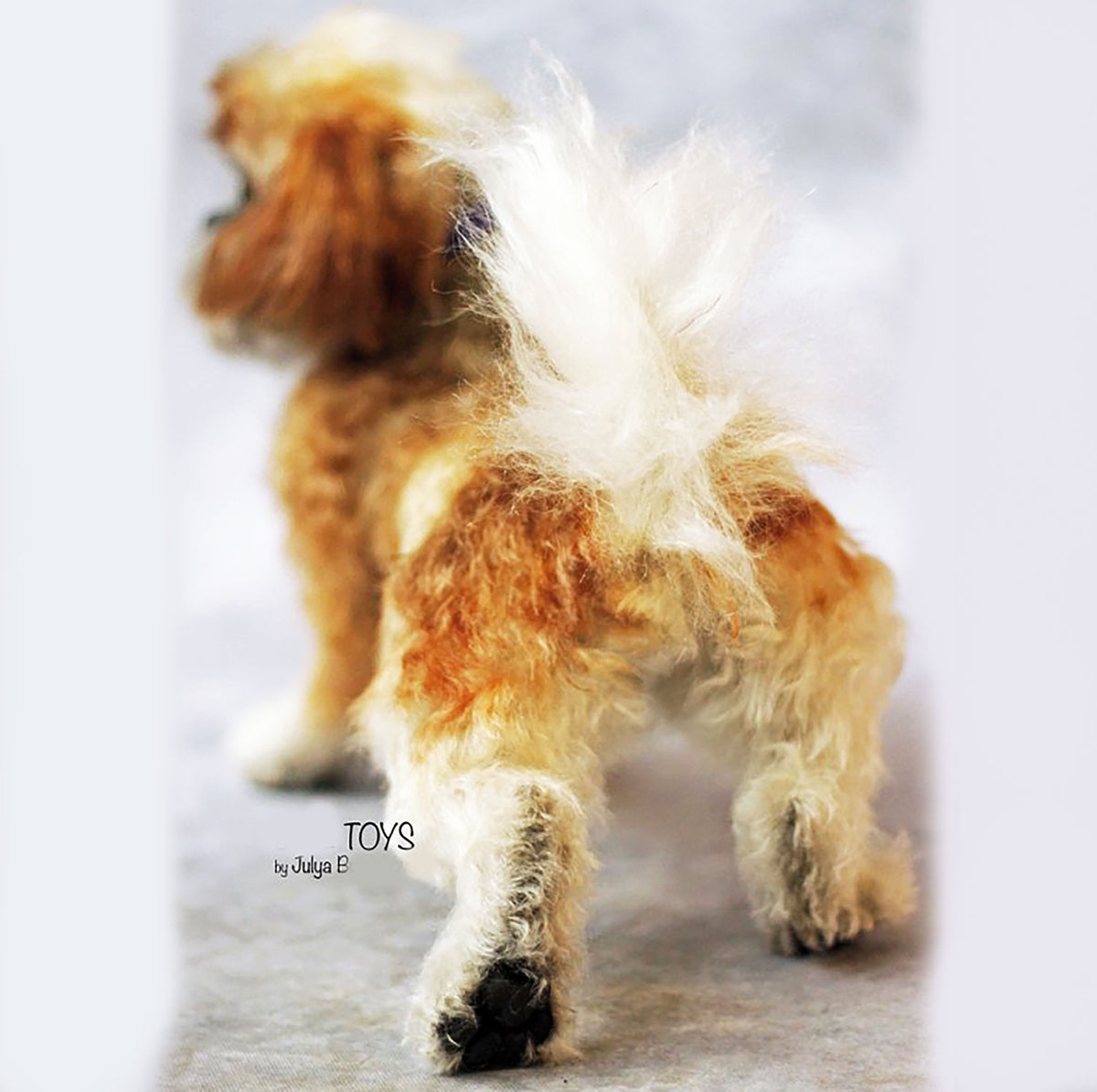 PLUSH Dog, Dog Stuffed Animal from Photos - Medium Shih Tzu Dog